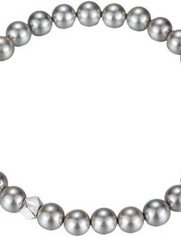 Firetti Perlenarmband Schmuck Geschenk Edelstahl Armschmuck Armkette Rondell, mit Muschelperle