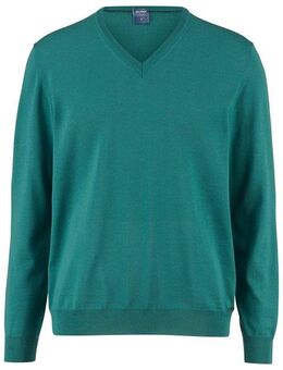 OLYMP V-Ausschnitt-Pullover OLYMP Strick Casual klassischer Strickpullover