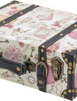 HMF Schatztruhe Vintage Koffer aus Holz Barock 38cm #VKO105-38 - Birkenfeld (Baden-Württemberg)