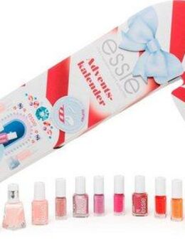 essie Kosmetik-Adventskalender, Mit Mini-Nagellacken, US-Nagellacke und Nagelpflege-Produkten.