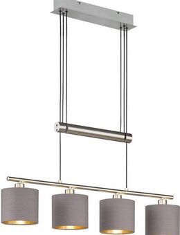 TRIO Leuchten Pendelleuchte Garda, ohne Leuchtmittel, Hängeleuchte, höhenverstellbar