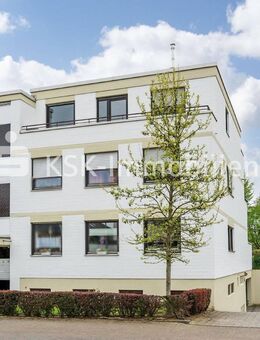 Geräumige Etagenwohnung im 1. Obergeschoss mit Terrasse und Tiefgaragenstellplatz! - Bergisch Gladbach