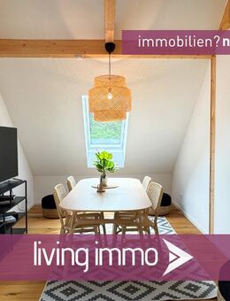 Kernsanierte, möblierte 3-Zimmer-Wohnung mit großzügiger Dachterrasse in Passau/Hacklberg - Passau