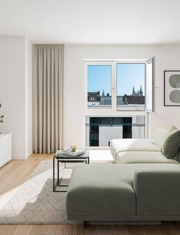 Attraktive 2-Zimmer-Neubauwohnung mit Balkon: zentral gelegen, optimal geschnitten, hochwertig ausgestattet - Aachen