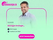(Senior) Manager Strategie (m/w/d) - Frankfurt (Main)