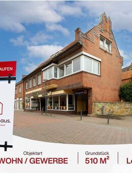 Investieren, entwickeln, profitieren! Wohn- und Geschäftshaus mit Potential! - Lengerich (Niedersachsen)