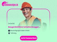 Baugeräteführer Schwimmbagger (m/w/d) - Tettnang