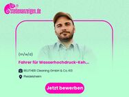 Fahrer für Wasserhochdruck-Kehrmaschine / Baumaschinenführer (m/w/d) - Pleidelsheim