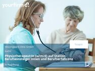 Physiotherapeut:In (w/m/d) auf Station, Berufseinsteiger:Innen und Berufserfahrene - Augsburg