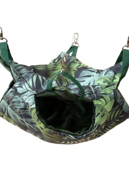 TIAKI Jungle Collection Kleintier-Hängematte - Größe L: ca. L 40 x B 40 cm