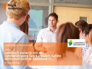 Lehrkraft (m/w/d) mit der Lehrbefähigung Sport weiblich für die Wirtschaftsschule Alpenland in Teilzeit - Bad Aibling