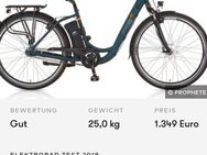 E-Bike PROPHETE GENIESSER 8.6 28"Zoll BLAUPUNKT Frontmotor SAMSUNG 36V 401,5 Wh Akku.Neuwertig. - Marl (Nordrhein-Westfalen)