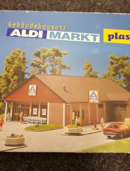 HO Aldi Markt Modellbau - Neu - Born (Darß)