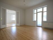 Großzügige und schöne 4-Zimmer-Altbauwohnung mit Loggia in direkter Nähe vom Rathaus - Wittenberge