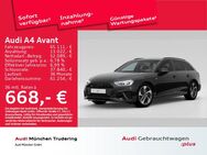 Audi A4, Avant S line 40 TDI quattro Assistenzpaket Stadt Parken Tour Businesspaket Optikpaket schwarz, Jahr 2024 - München