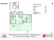 3 Zi. EG mit Terrasse ca. 79 m² - Wohnung 2 - Siegfriedstr. 4, 79787 Lauchringen - Neubau - Lauchringen