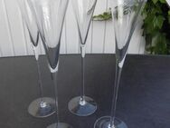 Rastal Ti amo Champagner-Kelche Sektgläser Sektkelche handgeschliffen mundgeblasen 4 Gläser zus. 20,- - Flensburg