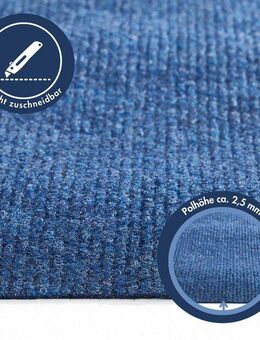 Andiamo Teppichboden Milo, Nadelfilz, Made in Belgium, rechteckig, Höhe: 2,5 mm, Uni Farben, Breite 100 cm oder 200 cm, Wohnzimmer, strapazierfähig