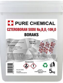 BORAX REINES BORAX NATRIUMTETRABORANAT AR 5kg - Wuppertal