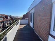 Schönes Wohnen in lichtdurchfluteter Endetagen-Wohnung mit 2 Dachterrassen & Kamin! - Hamburg