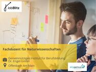 Fachdozent für Naturwissenschaften - Offenbach (Main) Innenstadt