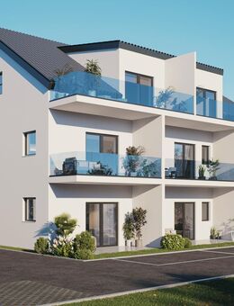 Neubau 3 Zimmer OG-Wohnung in Ingolstadt, KfW 40 EH QNG, 10 % Abschreibung - perfekte Kapitalanlage - Ingolstadt