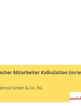 Kaufmännischer Mitarbeiter Kalkulation (m/w/d) - Ainring