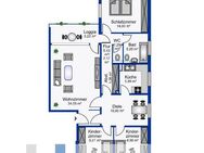 Für Kapitalanleger! 4,5 ZKB-Etagenwohnung, mit Loggia und Stellplatz in Heppenheim zu verkaufen - Heppenheim (Bergstraße)