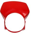 Honda MTX 50 80 Lampenmaske rund plastic black lamp-mask in 37632