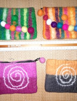 Vier kleine Filztaschen / EINZELKAUF MÖGLICH - Nürnberg