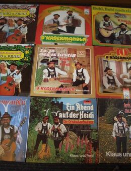 17 x Kasermandeln LP‘s für Liebhaber rar! - Oberhaching