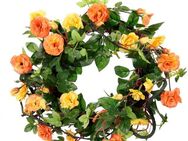 Kunstkranz Wildrosen, I.GE.A., Höhe 8 cm, Rosenkranz, Türkranz, Rosenblüten