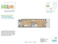 Neubau! Charmante 1 ZKB Wohnung sucht Nachmieterin o. Nachmieter in Hannover Vahrenwald-List - Hannover