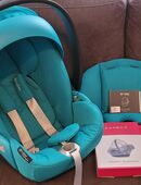 Cybex Babyschale Cloud Z2 i-Size River Blue mit Liegefunktion in 17489
