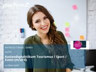 Auslandspraktikum Tourismus / Sport / Event (m/w/d) - Obernzell