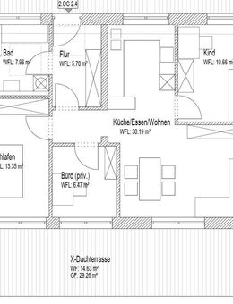Penthousewohnung mitten in Neutraubling - KfW40- kleine Wohneinheit!!! - Neutraubling
