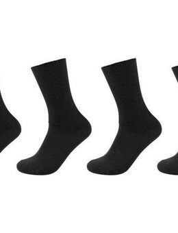Camano Diabetikersocken comfort (4-Paar) Superweiche Bündchen, Venenfreundliche Socken