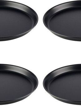APS Pizzablech, Stahlblech, (Set, 4-St), Made in Germany