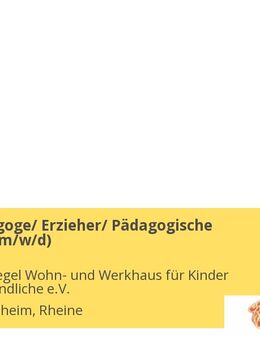 Sozialpädagoge/ Erzieher/ Pädagogische Fachkraft (m/w/d) - Bad Bentheim