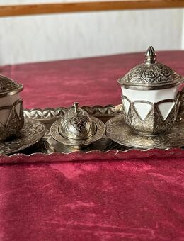 Schönes 2teiliges Espresso-Service 9 Teile - Ebhausen