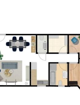 Schöne 86 qm 3ZKB-Wohnung mit Balkon in Nittel-Köllig - Nittel