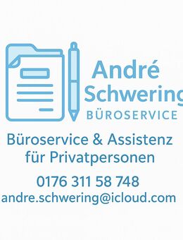 Büroservice & Assistenz für Privatpersonen - Hamburg