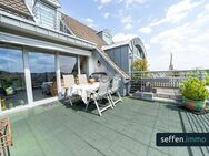 Helle Maisonette-Wohnung mit großer Süd-Dachterrasse und großem TG-Stellplatz in Frechen-Königsdorf - Frechen