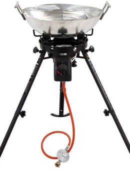 Tepro Gasgrill Wok Shanghai, BxTxH: 90x90x95 cm, Edelstahl