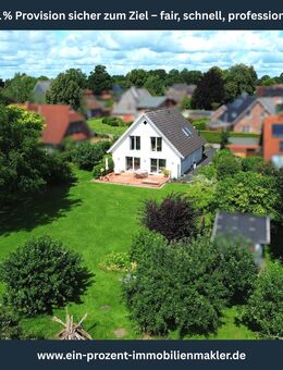 Ihr Naturparadies: Stilvolles Einfamilienhaus mit unverbaubarem Blick ins Grüne in Aukrug-Böken - Aukrug