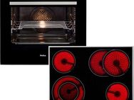 Amica Backofen-Set BOXC 954 000, mit 2-fach-Teleskopauszug, Simple Steam Reinigungsfunktion, Extra großer Ofen mit 2 Auszügen, Backbleche gleiten sicher heraus.