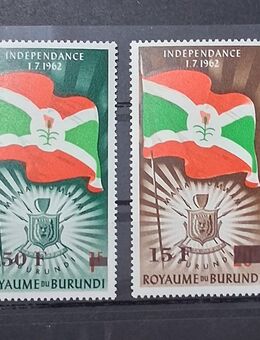 Burundi 1963 Independence Serie Satz komplett postfrisch gezähnt - Görlitz