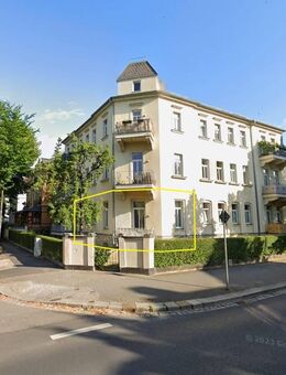 Vermietete 2-Raum-Eigentumswohnung, Erdgeschoss, inkl. PKW-Stellplatz, Dresden-Gruna, Nähe Großer Garten - Dresden