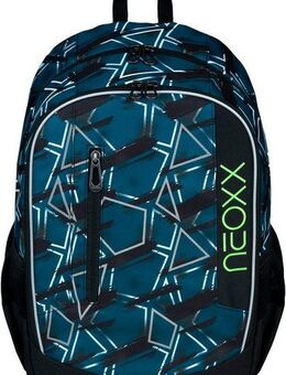 neoxx Schulrucksack Flow, Flash Yourself, teilweise aus recyceltem Material