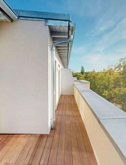 Moderne und geräumige 3-Zimmer-Penthousewohnung mit DACHTERRASSE und EBK im Weißenseer Neubauquartier FREIRAUM - Berlin